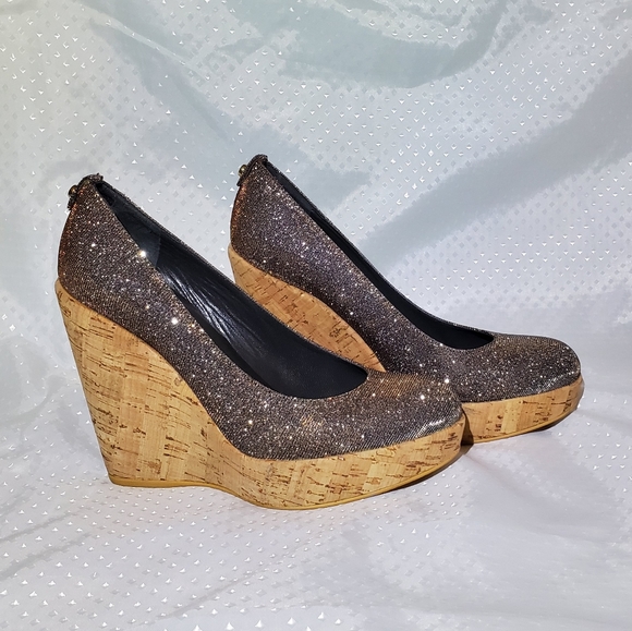 Stuart Weitzman Cork Wedges
